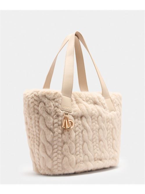 Borsa hobo grande in pelliccia sintetica Liu Jo | AF5154E0305.51308